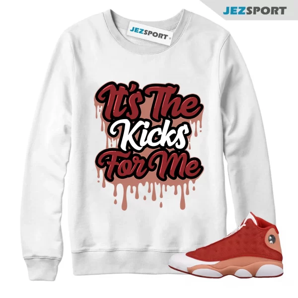 Air Jordan 13 Retro 'Dune Red' Sweatshirt Match Its The Kicks, Matching Sneaker Sweatshirt