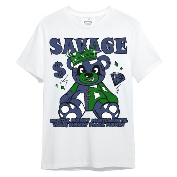 Midnight Navy 13s Shirt - Savages Bear Unisex Shirt Matching Jordan Shirt Jezsport.com