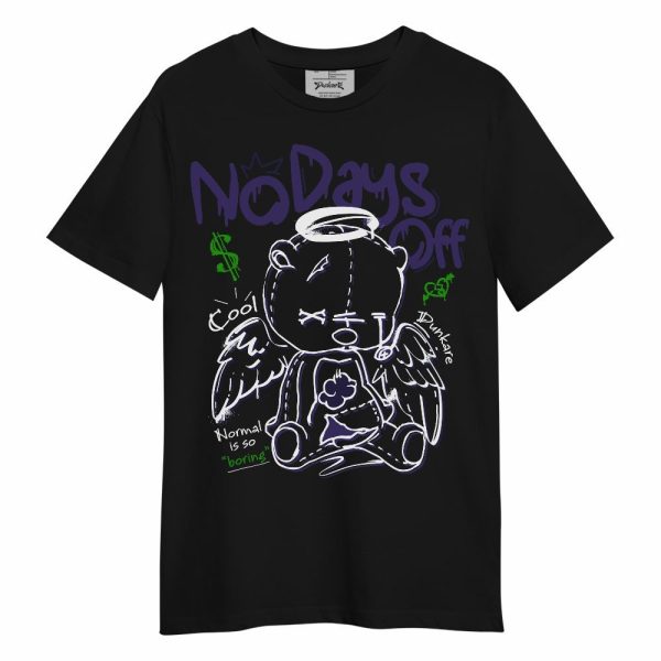 Retro Court Purple 13s Shirt, No Days Off Unisex Shirt Matching Jordan Shirt Jezsport.com