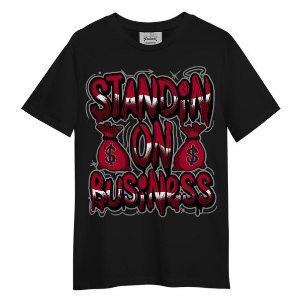 Retro Chicago 2s Shirt - Standin' Business Graphic Unisex Shirt Matching Jordan Shirt Jezsport.com