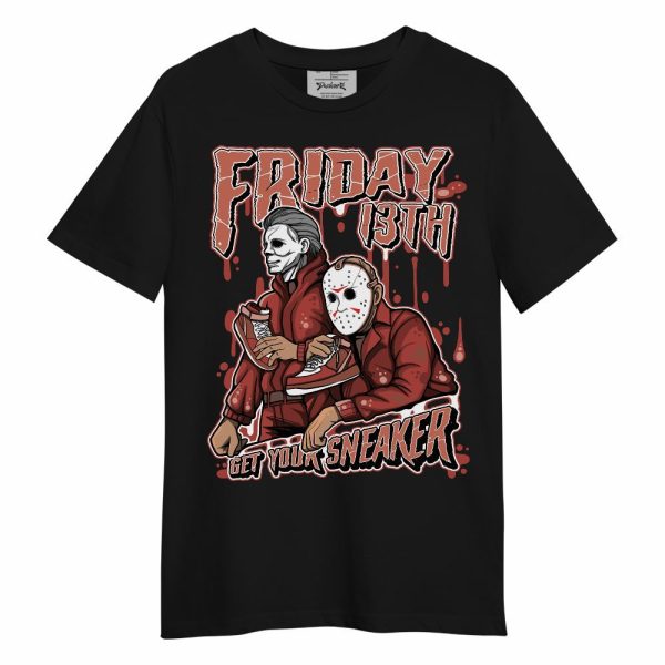 Dune Red 13s Shirt - Friday Halloween Sneakers Graphic Unisex Shirt Matching Jordan Shirt Jezsport.com