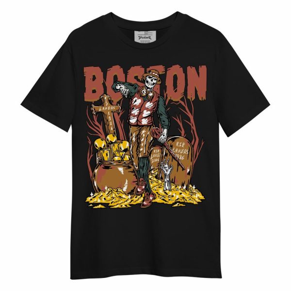 SB Dunk Low Pro Burnt Sunrise Shirt - Goldrush Skeleton Unisex Shirt Matching Jordan Shirt Jezsport.com