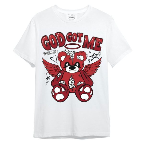 Retro Cherry 12s Shirt - Gods Guides Me Bear Unisex Shirt Matching Jordan Shirt Jezsport.com