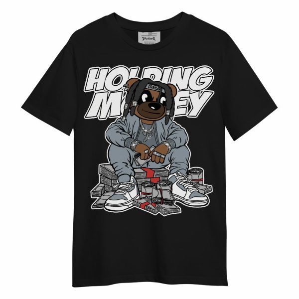 Wolf Grey 13s Shirt - Possessing Moneys Bear Unisex Shirt Matching Jordan Shirt Jezsport.com