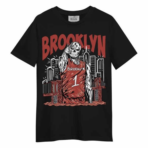 Dune Red 13s Shirt - Brooklyn's Skeleton Unisex Shirt Matching Jordan Shirt Jezsport.com