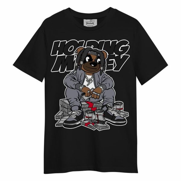 Retro Black Flint 13s Shirt - Possessing Moneys Bear Unisex Shirt Matching Jordan Shirt Jezsport.com