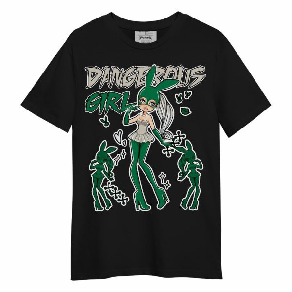 Lucky Green 2s Shirt - Dangerous.Girl Unisex Shirt Matching Jordan Shirt Jezsport.com