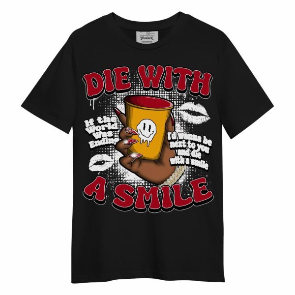 Cardinal 7s Shirt, Die With A Smile Graphic Unisex Shirt Matching Jordan Shirt Jezsport.com