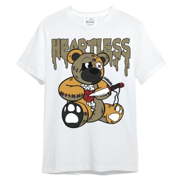 Black Olive 7s Shirt - Heartless Bear Unisex Shirt Matching Jordan Shirt Jezsport.com