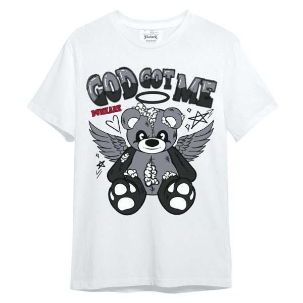 Retro Black Flint 13s Shirt - Gods Guides Me Bear Unisex Shirt Matching Jordan Shirt Jezsport.com