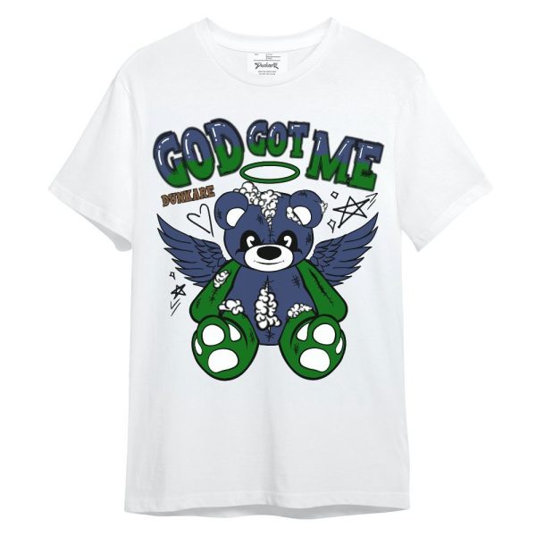 Midnight Navy 13s Shirt - Gods Guides Me Bear Unisex Shirt Matching Jordan Shirt Jezsport.com