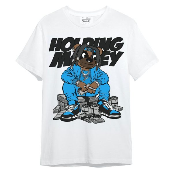 Black University Blue 2022 13s Shirt - Possessing Moneys Bear Unisex Shirt Matching Jordan Shirt Jezsport.com