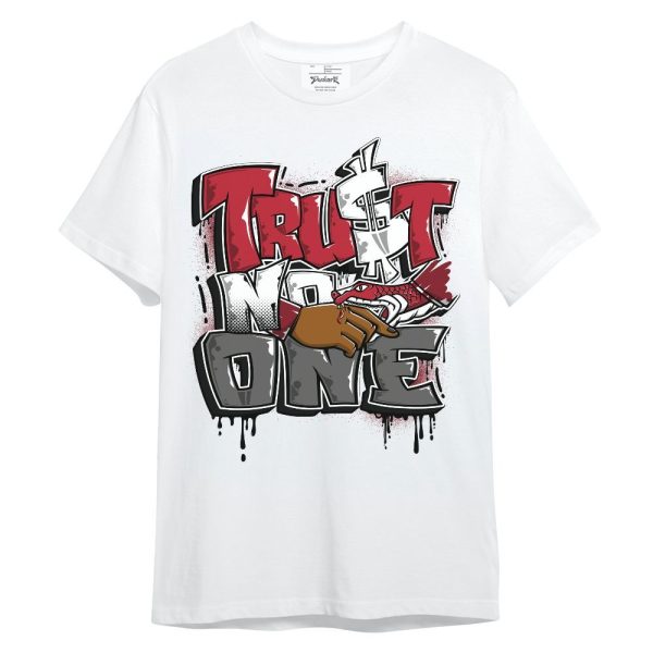 Red Flint 13s Shirt, Trust No One Drip Unisex Shirt Matching Jordan Shirt Jezsport.com