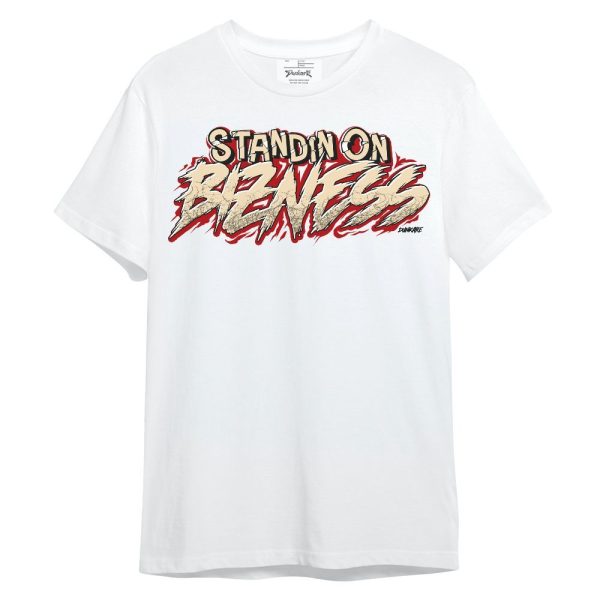 Dunk Low Strawberry Waffle Shirt, Standin On Bizness Unisex Shirt Matching Jordan Shirt Jezsport.com