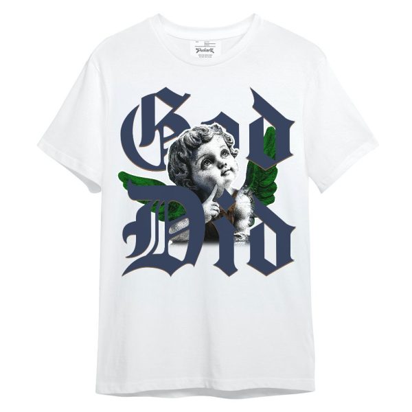 Midnight Navy 13s Shirt, God Did Angel Unisex Shirt Matching Jordan Shirt Jezsport.com