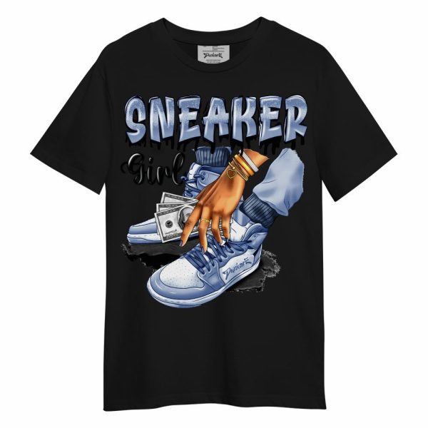 Retro Blue Grey 13s Shirt, SNEAKER Girl Money Drip Unisex Shirt Matching Jordan Shirt Jezsport.com