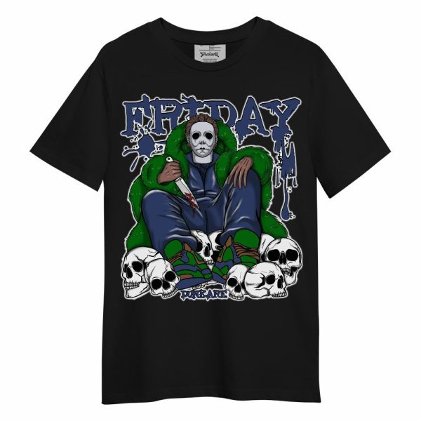 Midnight Navy 13s Shirt - Scary Friday Unisex Shirt Matching Jordan Shirt Jezsport.com