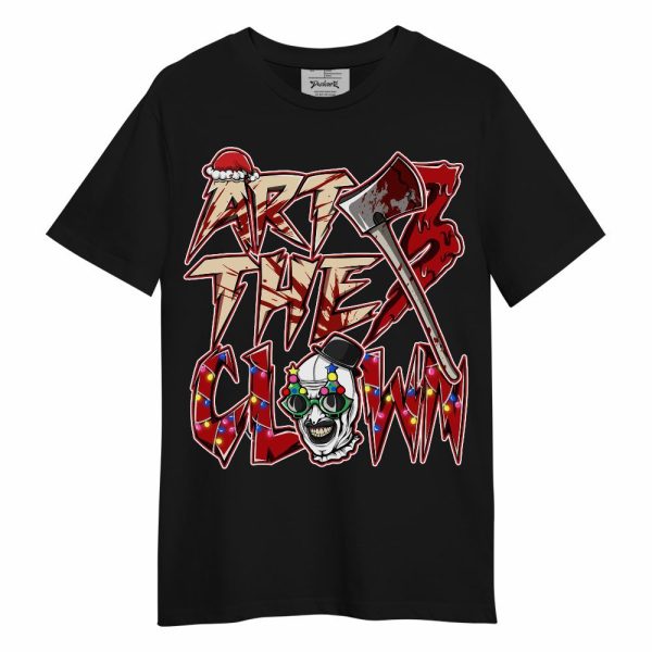 Dunk Low Strawberry Waffle Shirt - Art Clown Halloween Unisex Shirt Matching Jordan Shirt Jezsport.com