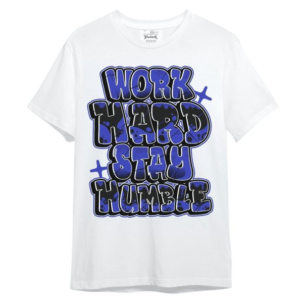 Retro Black Concord 12s Shirt - Working Hard And Humble Graphic Unisex Shirt Matching Jordan Shirt Jezsport.com