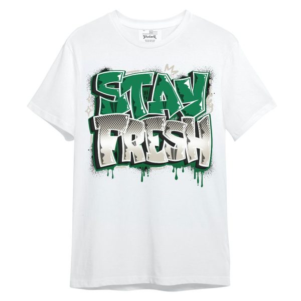 Lucky Green 2s Shirt, Stay Fresh Dripping Streetwear Unisex Shirt Matching Jordan Shirt Jezsport.com