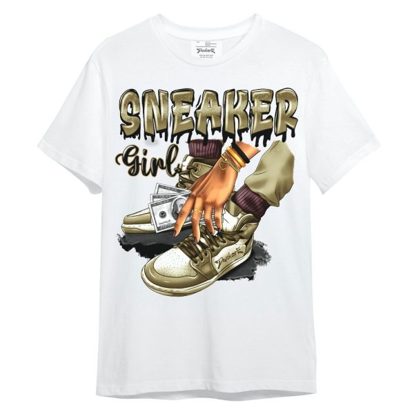 Black Olive 7s Shirt, SNEAKER Girl Money Drip Unisex Shirt Matching Jordan Shirt Jezsport.com