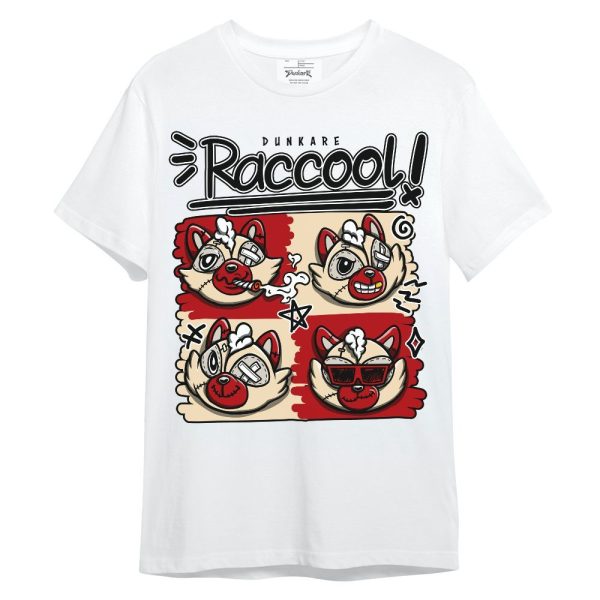 Dunk Low Strawberry Waffle Shirt - Raccool Raccoon Shirt Unisex Outfit Unisex Shirt Matching Jordan Shirt Jezsport.com