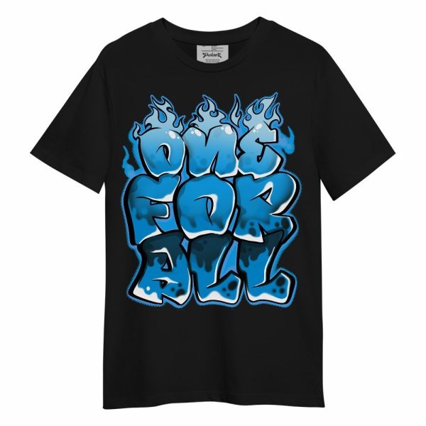 Black University Blue 2022 13s Shirt - Ones For All Graphic Unisex Shirt Matching Jordan Shirt Jezsport.com