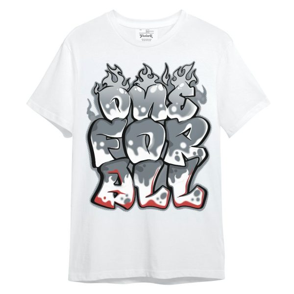 Wolf Grey 13s Shirt - Ones For All Graphic Unisex Shirt Matching Jordan Shirt Jezsport.com