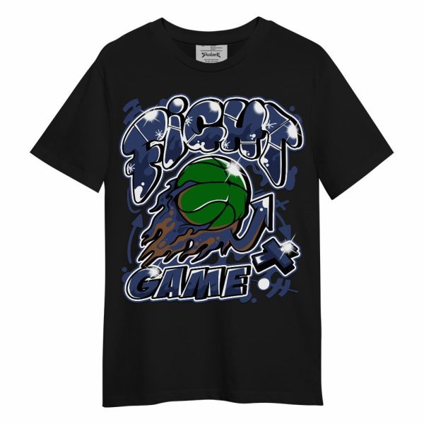 Midnight Navy 13s Shirt - Fighter Games Graphic Unisex Shirt Matching Jordan Shirt Jezsport.com