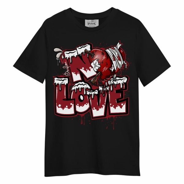 High Black Toe Reimagined 1s Shirt, Drip No Love Streetwear Unisex Shirt Matching Jordan Shirt Jezsport.com