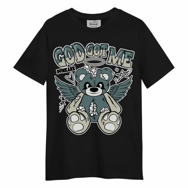 AMM Low 17s Shirt - Gods Guides Me Bear Unisex Shirt Matching Jordan Shirt Jezsport.com