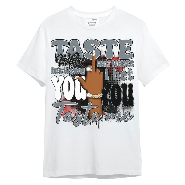 Wolf Grey 13s Shirt, Taste Me Retro Unisex Shirt Matching Jordan Shirt Jezsport.com