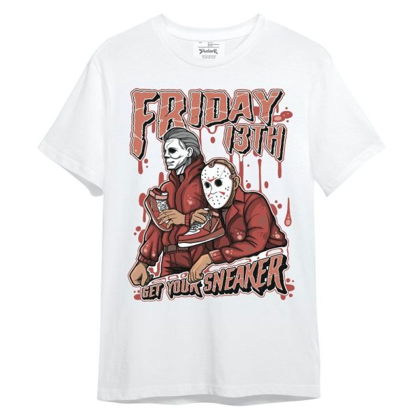 Dune Red 13s Shirt - Friday Halloween Sneakers Graphic Unisex Shirt Matching Jordan Shirt Jezsport.com