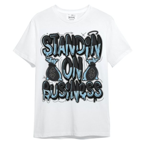 Chambray 7s Shirt - Standin' Business Graphic Unisex Shirt Matching Jordan Shirt Jezsport.com