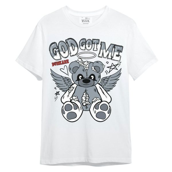 Wolf Grey 13s Shirt - Gods Guides Me Bear Unisex Shirt Matching Jordan Shirt Jezsport.com