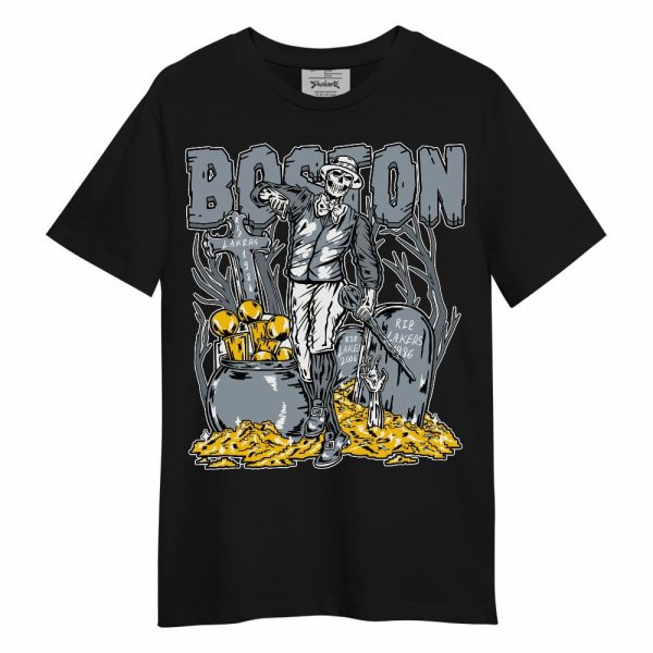 Wolf Grey 13s Shirt - Goldrush Skeleton Unisex Shirt Matching Jordan Shirt Jezsport.com