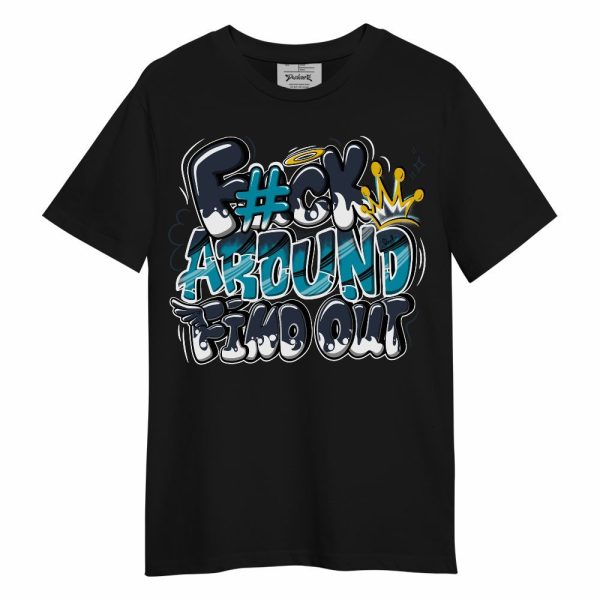 Retro Obsidian 13s Shirt, FK Around Find Out Unisex Shirt Matching Jordan Shirt Jezsport.com