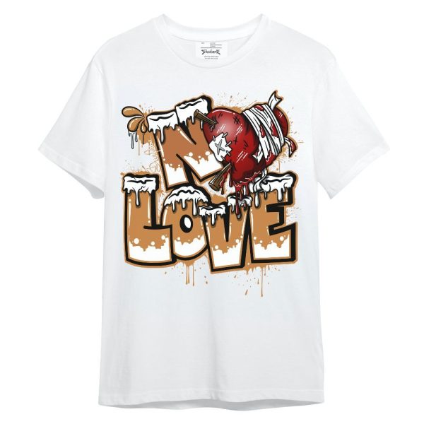 Dunk Low Nature Wheat Suede Shirt, Drip No Love Streetwear Unisex Shirt Matching Jordan Shirt Jezsport.com