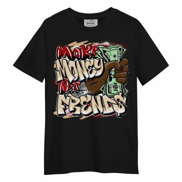 Dunk Low Strawberry Waffle Shirt, Make Money Not Friend Sprays Unisex Shirt Matching Jordan Shirt Jezsport.com