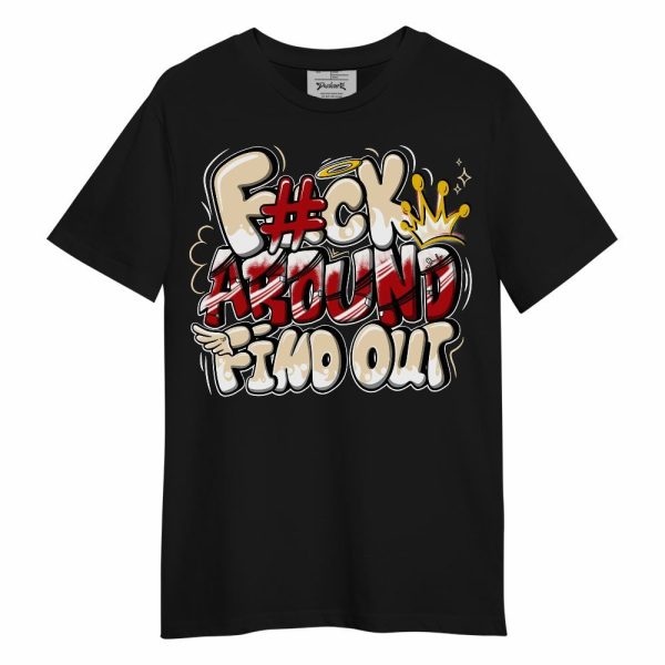 Dunk Low Strawberry Waffle Shirt, FK Around Find Out Unisex Shirt Matching Jordan Shirt Jezsport.com