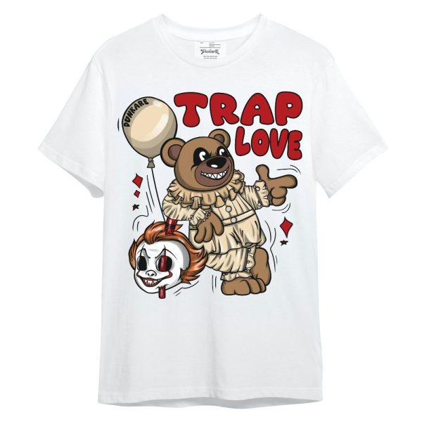 Dunk Low Strawberry Waffle Shirt - Trap Loves Bear Unisex Shirt Matching Jordan Shirt Jezsport.com