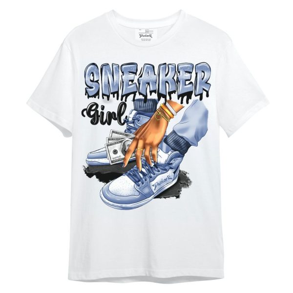 Retro Blue Grey 13s Shirt, SNEAKER Girl Money Drip Unisex Shirt Matching Jordan Shirt Jezsport.com