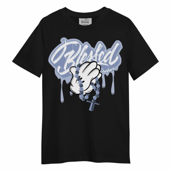 Retro Blue Grey 13s Shirt, God Blessed Drip Unisex Shirt Matching Jordan Shirt Jezsport.com