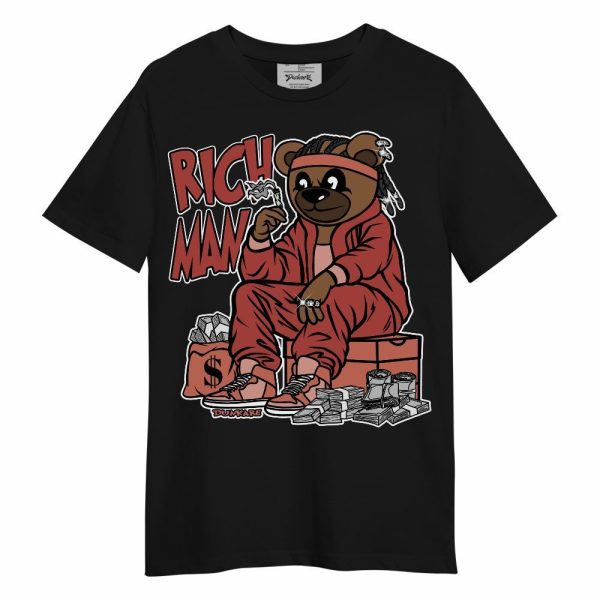 Dune Red 13s Shirt - Rich Man Bear Unisex Shirt Matching Jordan Shirt Jezsport.com