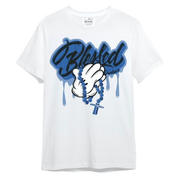 Brave Blue 13s Shirt, God Blessed Drip Unisex Shirt Matching Jordan Shirt Jezsport.com