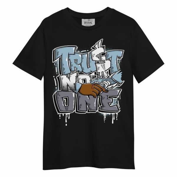 Chambray 7s Shirt, Trust No One Drip Unisex Shirt Matching Jordan Shirt Jezsport.com