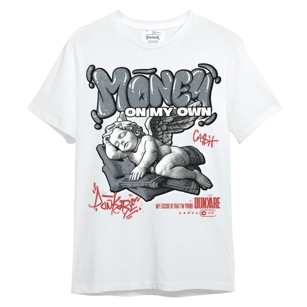 Wolf Grey 13s Shirt, Money Cash Streetwear Unisex Shirt Matching Jordan Shirt Jezsport.com