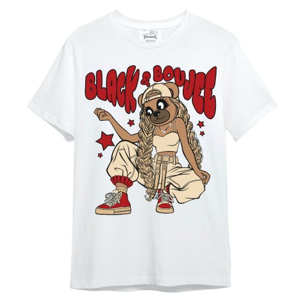 Dunk Low Strawberry Waffle Shirt - Boujee Girls Bear Unisex Shirt Matching Jordan Shirt Jezsport.com