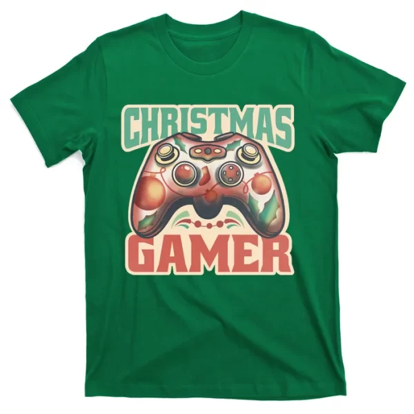 Christmas Gamer T Shirt For Men, Christmas Shirt For Girl Jezsport.com