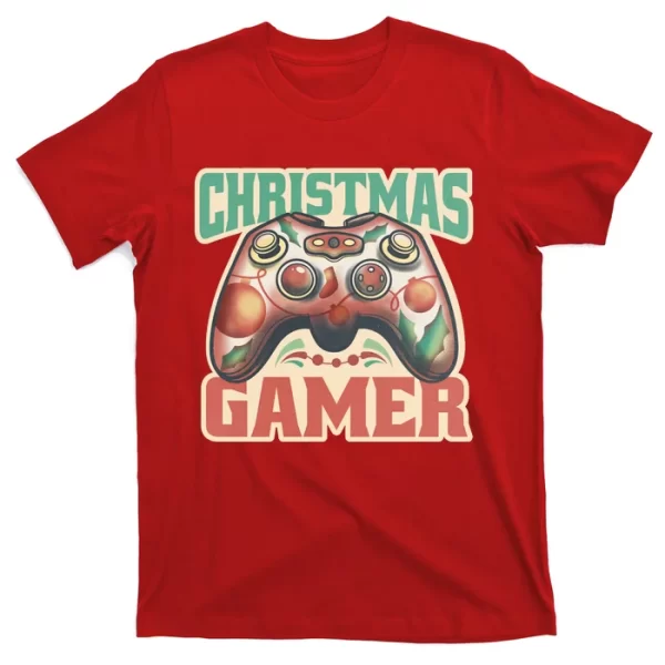 Christmas Gamer T Shirt For Men, Christmas Shirt For Girl Jezsport.com